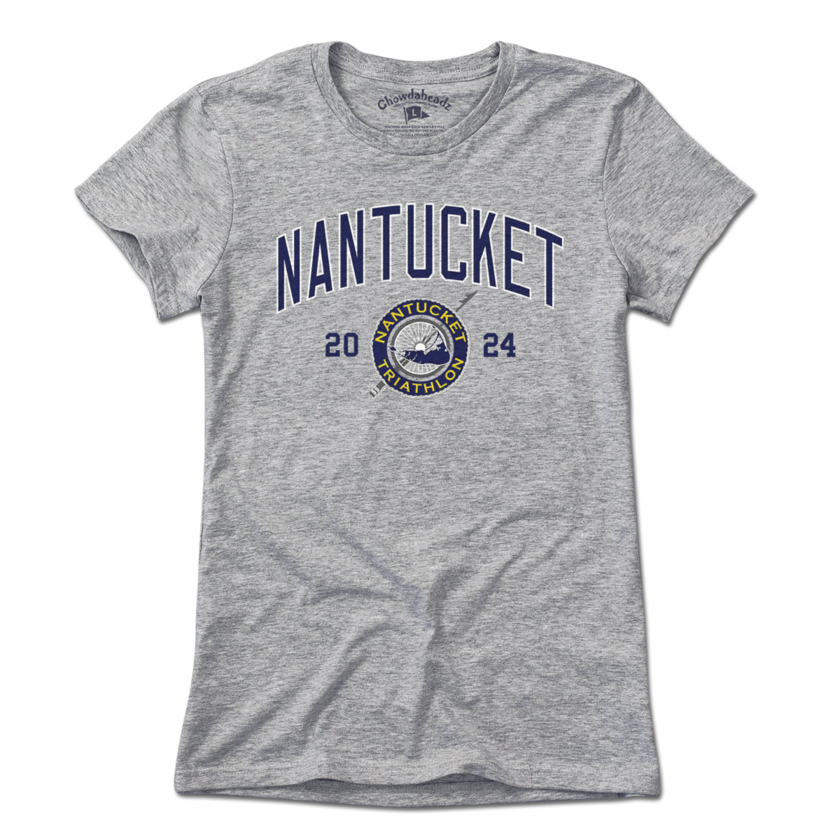 Nantucket Triathlon Arch Logo T-Shirt - Chowdaheadz