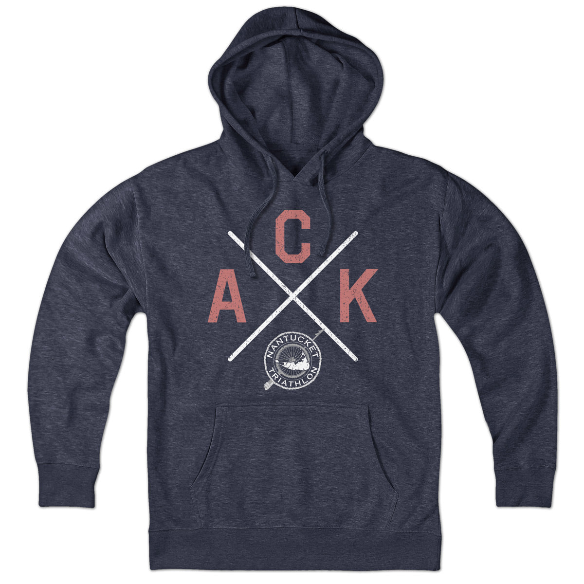 Nantucket Triathlon ACK Cross Hoodie - Chowdaheadz