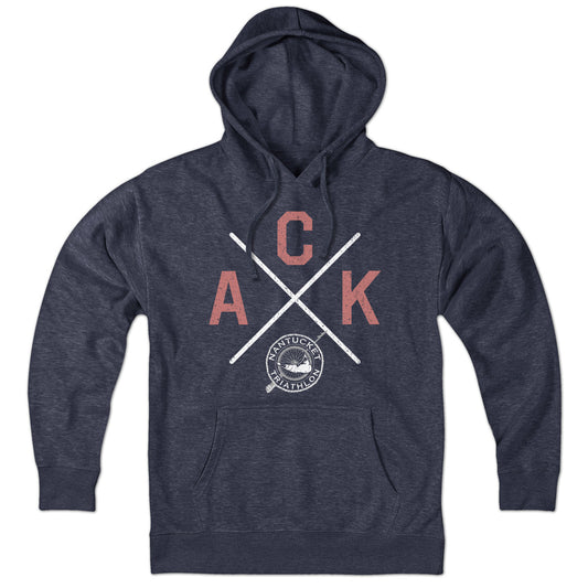 Nantucket Triathlon ACK Cross Hoodie - Chowdaheadz