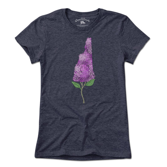 New Hampshire Lilac T-Shirt - Chowdaheadz