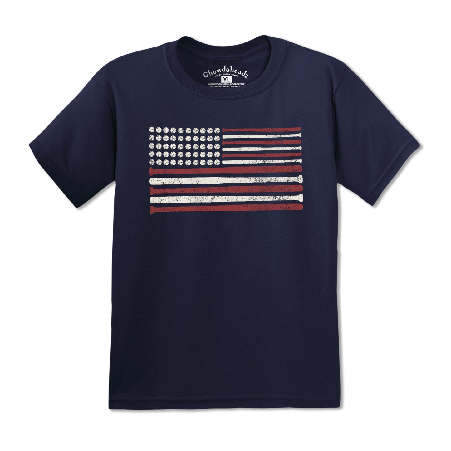 USA baseball Flag Youth T-Shirt