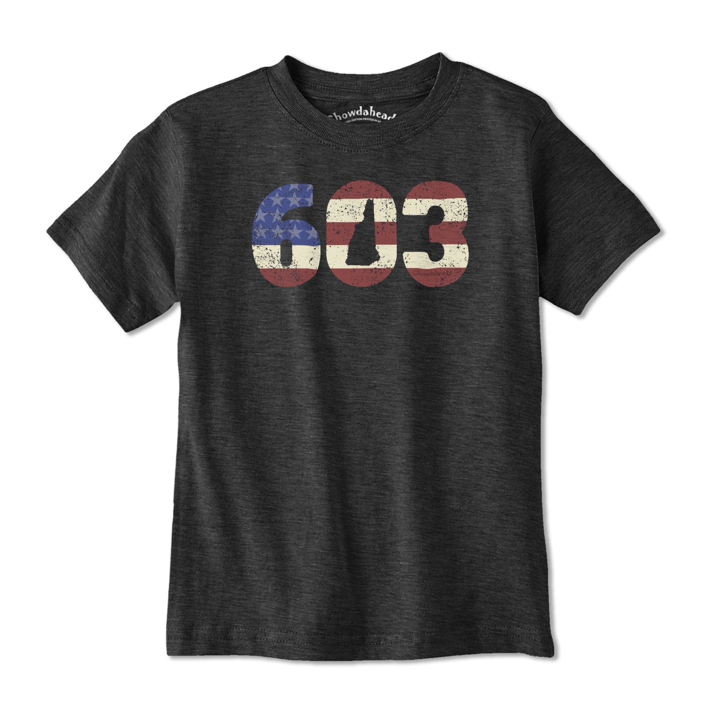 Patriotic 603 New Hampshire Youth T-Shirt