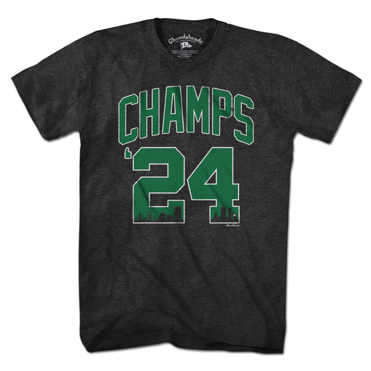 2024 Champs Boston Basketball Championship T-Shirt
