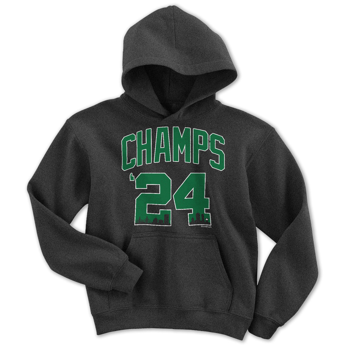 2024 Champs Boston Basketball Championship Youth Hoodie