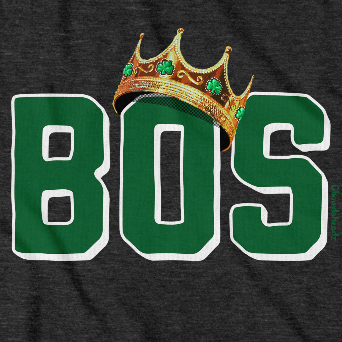 BOS Boston Crowned Basketball Champions Youth T-Shirt