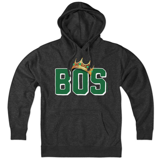 BOS Boston Crowned Basketball Champions Hoodie