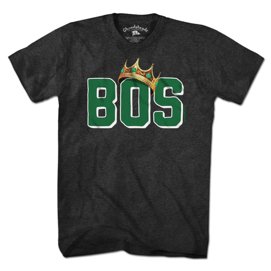 BOS Boston Crowned Basketball Champions T-Shirt