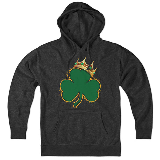 Crowned Shamrock Boston Basketball Champions Hoodie