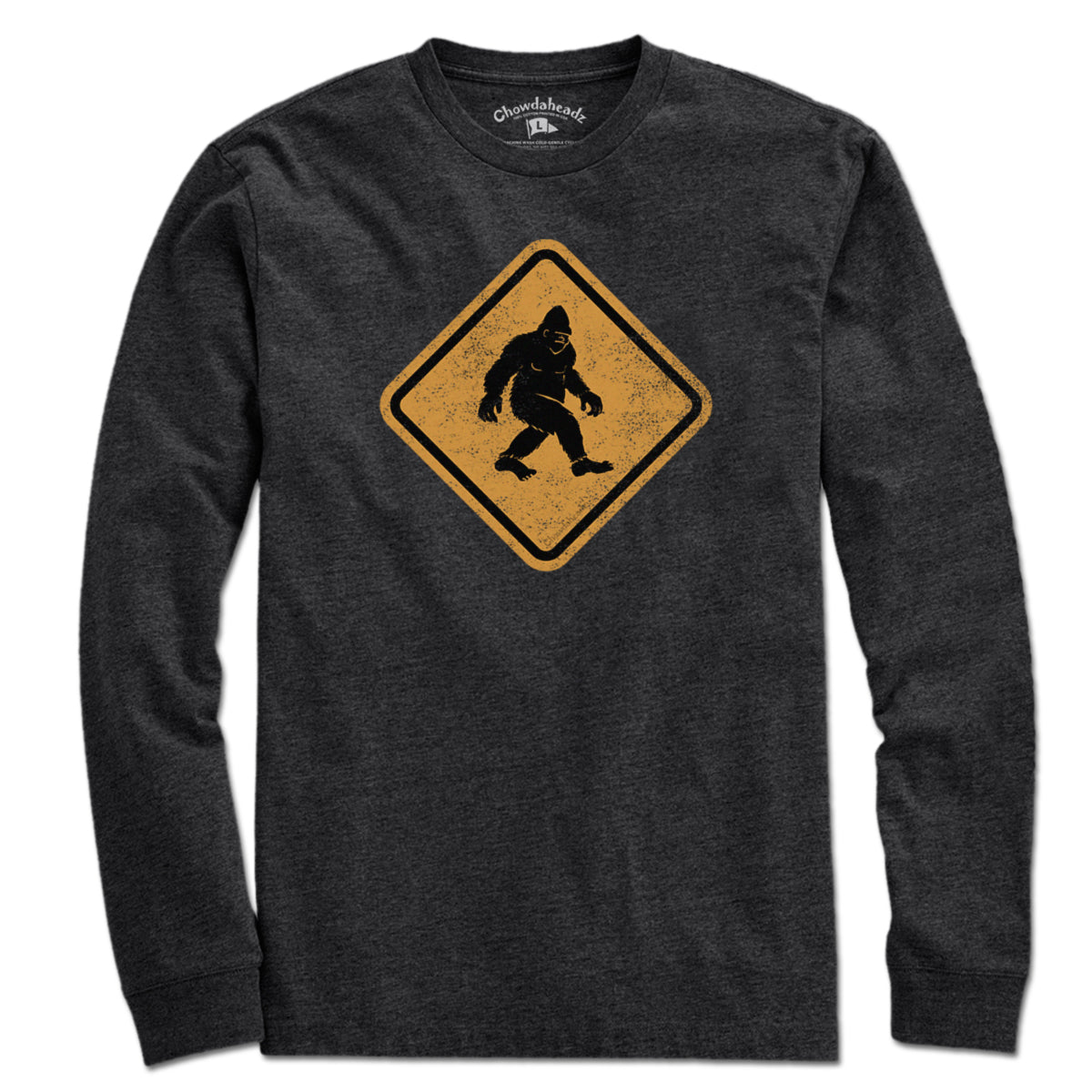 Bigfoot Crossing Sign T-Shirt