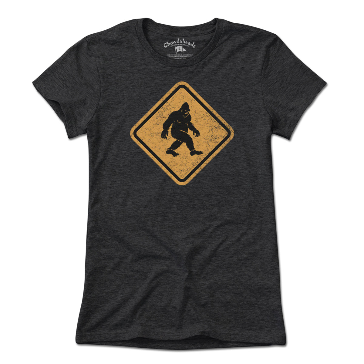 Bigfoot Crossing Sign T-Shirt