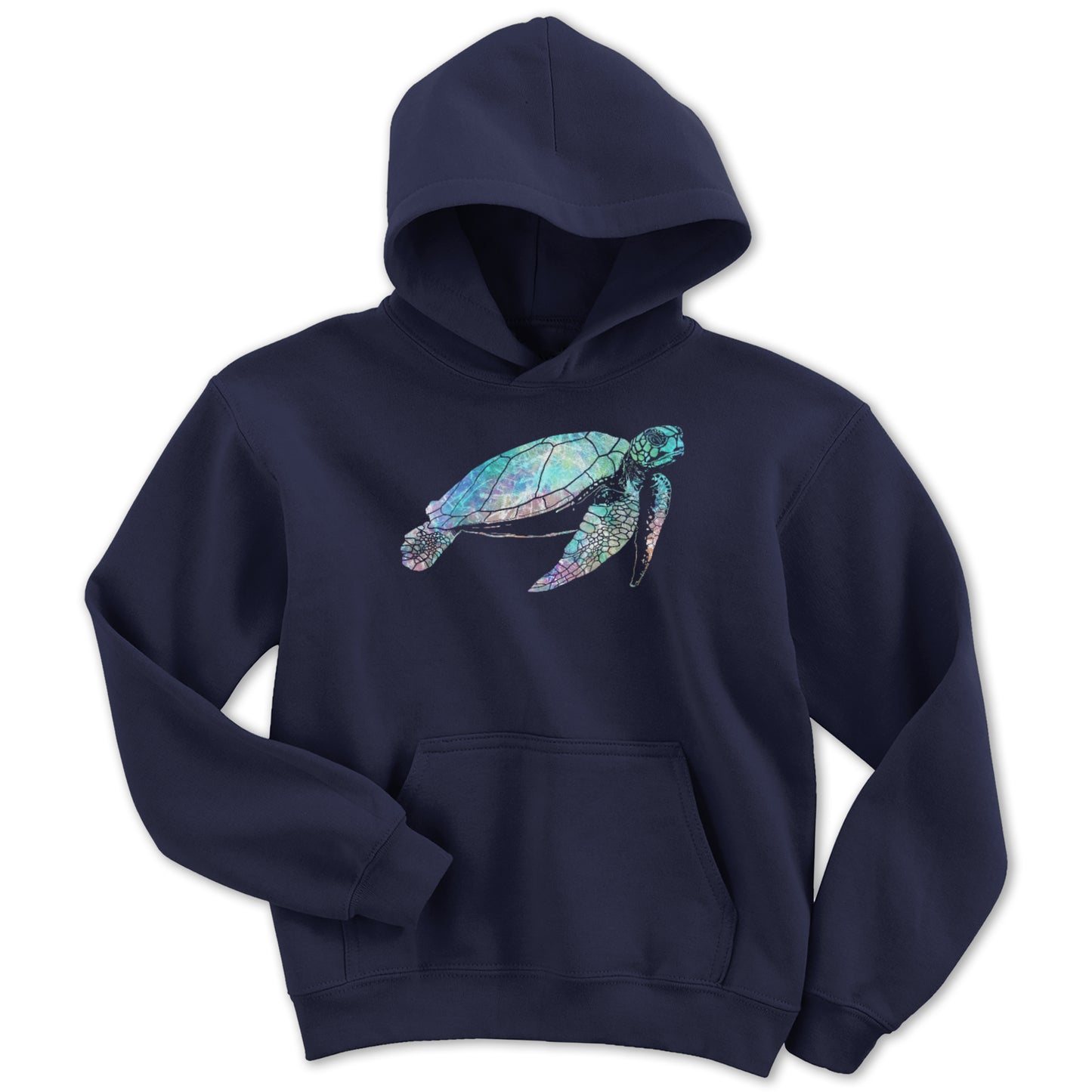 Sea Turtle Tie Dye Youth Hoodie