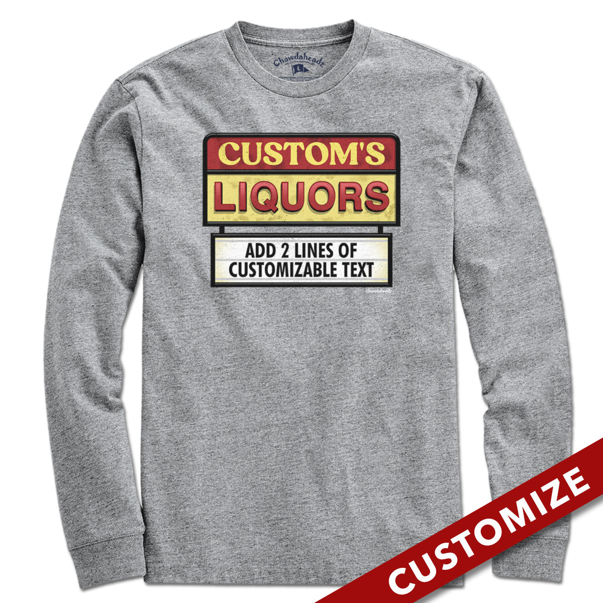 Custom Name's Liquors Sign T-Shirt