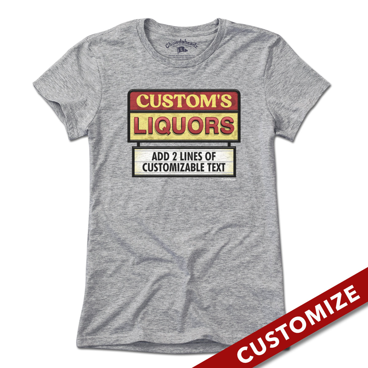 Custom Name's Liquors Sign T-Shirt