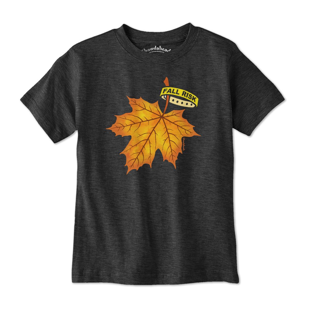 Fall Risk Leaf Youth T-Shirt