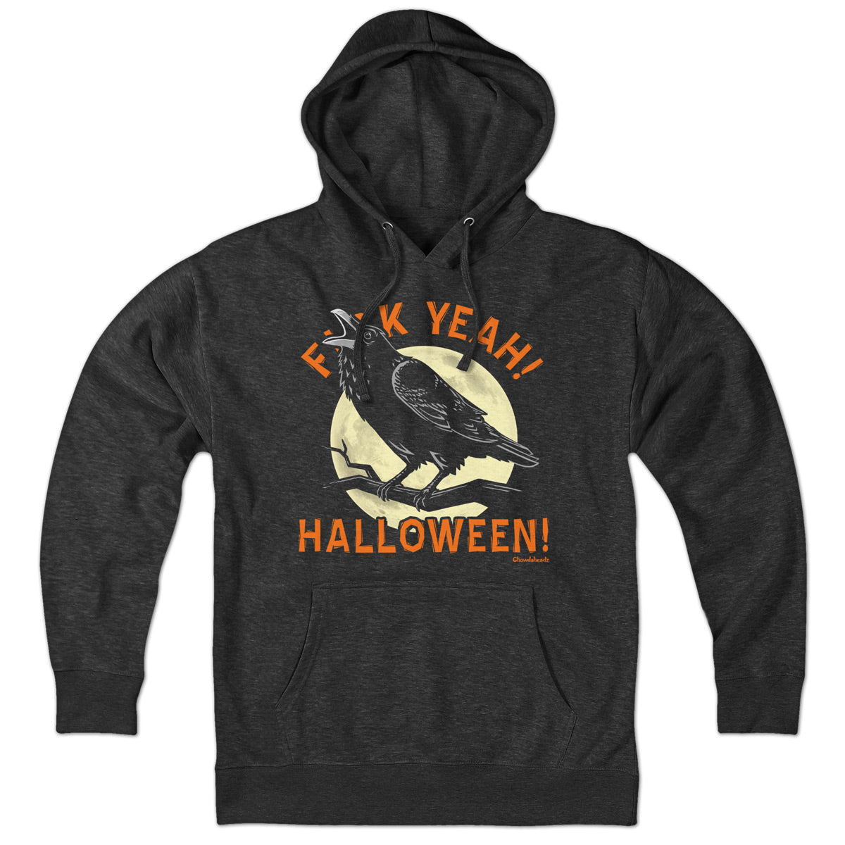 F Yeah! Halloween! Raven Hoodie