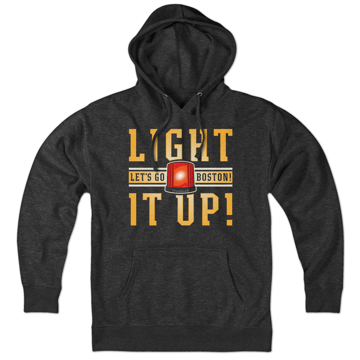 Light It Up Boston Hockey Hoodie