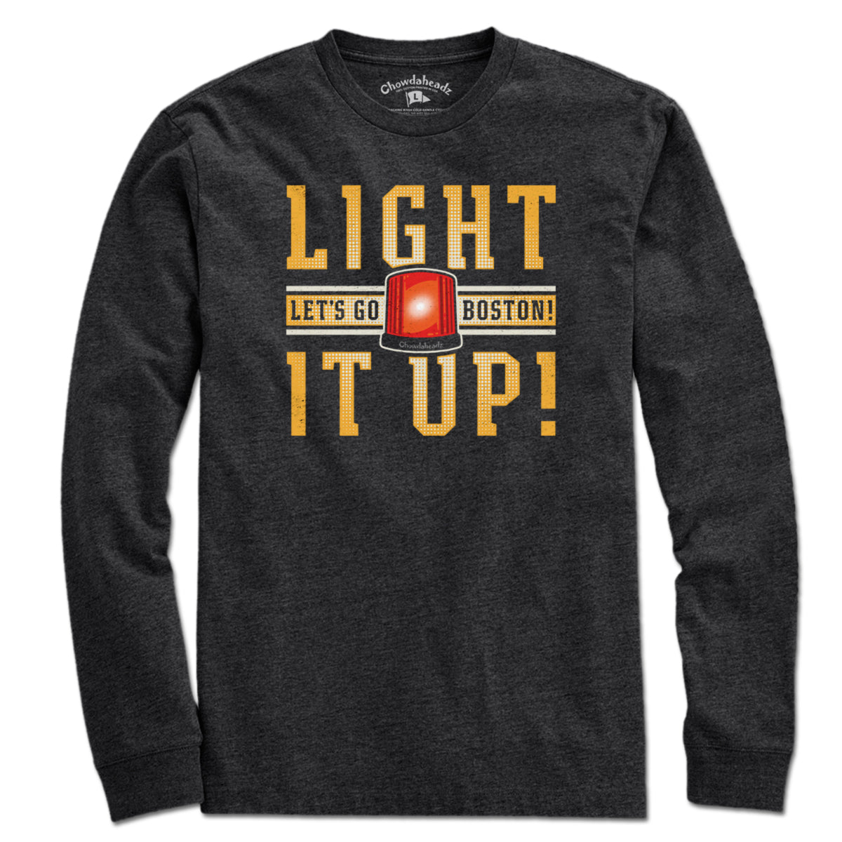 Light It Up Boston Hockey T-Shirt