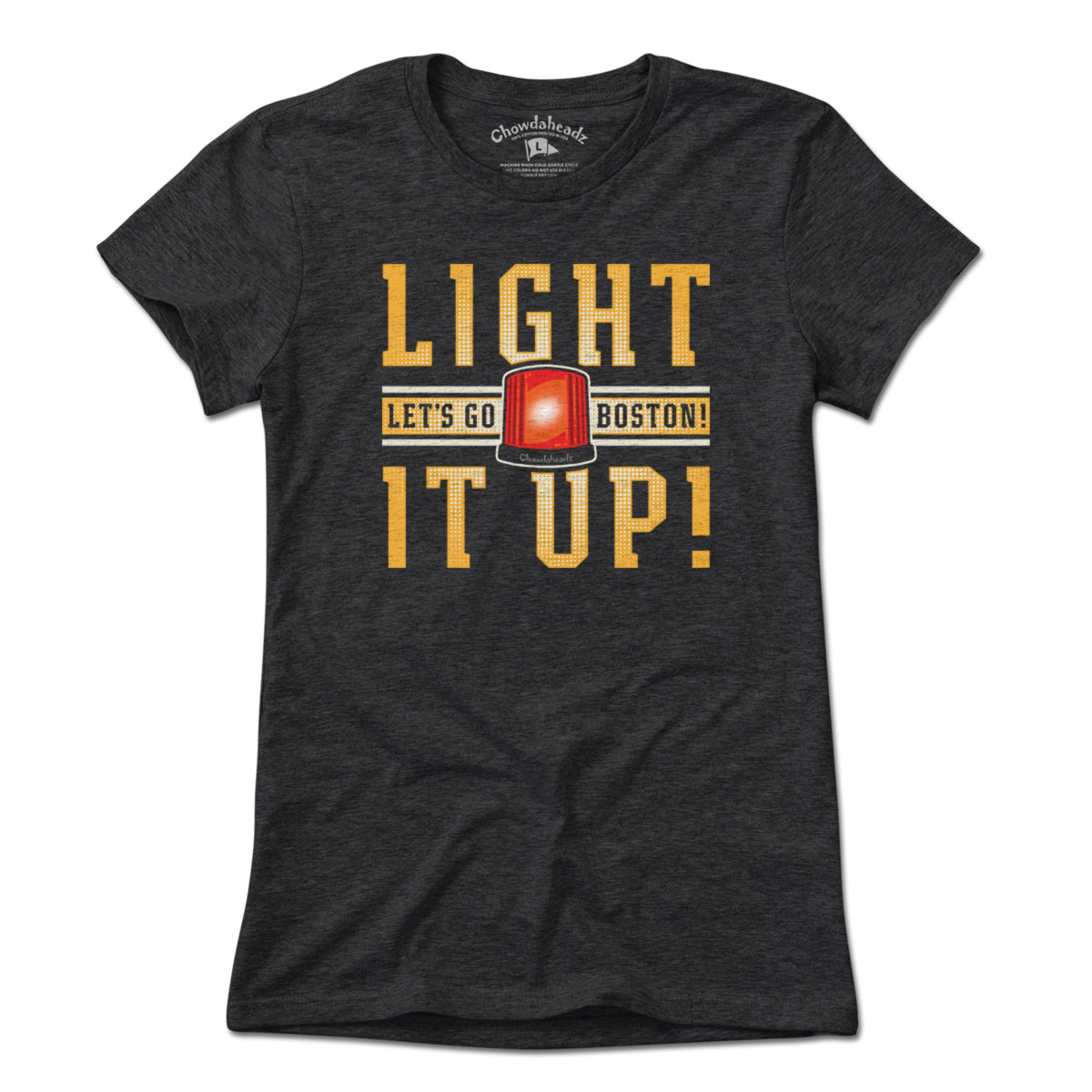 Light It Up Boston Hockey T-Shirt