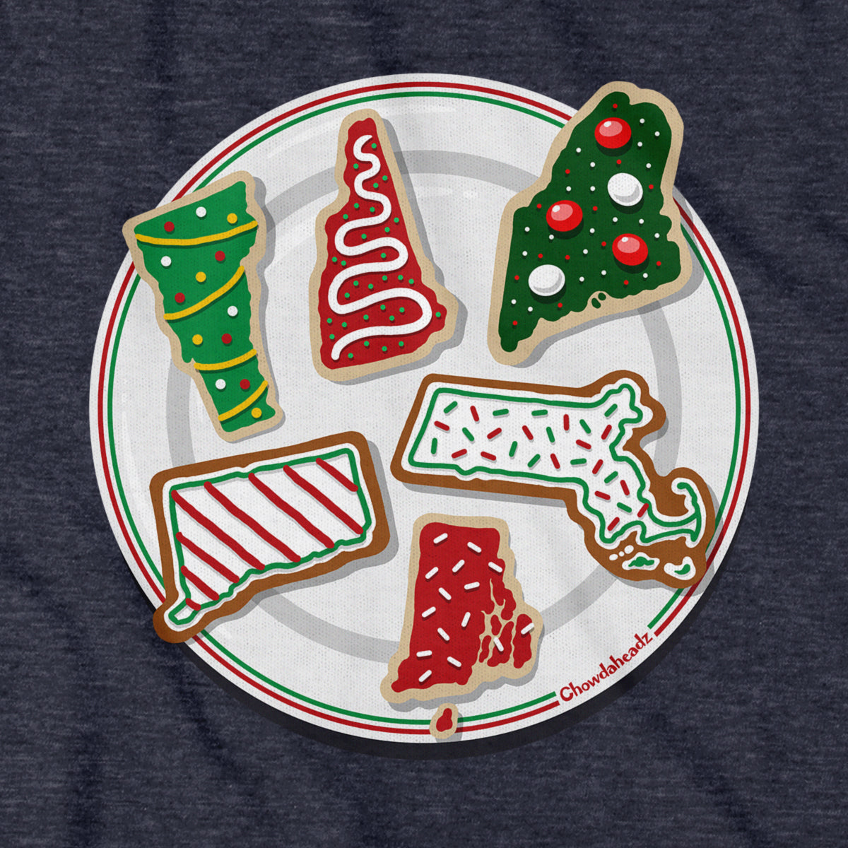 New England Christmas Cookies T-Shirt