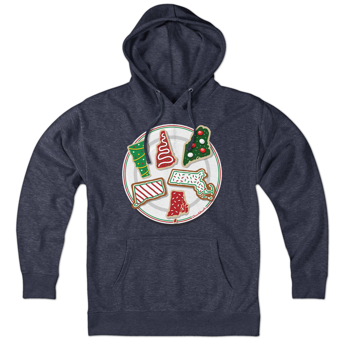 New England Christmas Cookies Hoodie