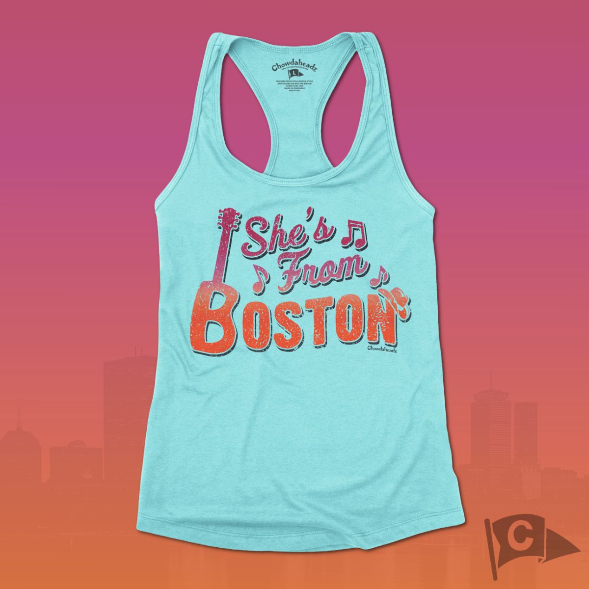 She's From Boston T-Shirt