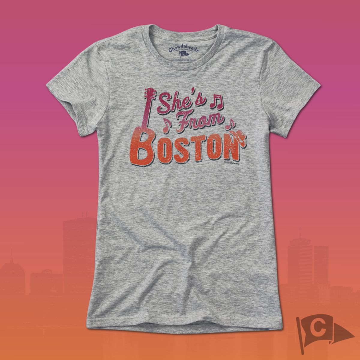 She's From Boston T-Shirt