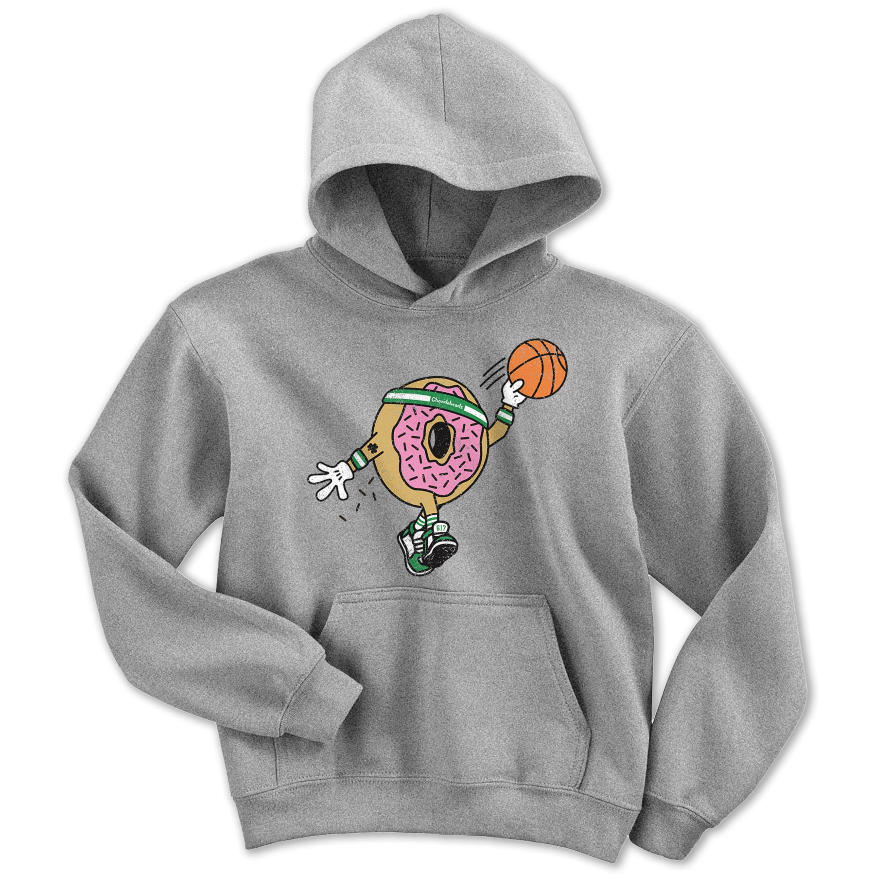 The Dunking Doughnut Youth Hoodie - Chowdaheadz