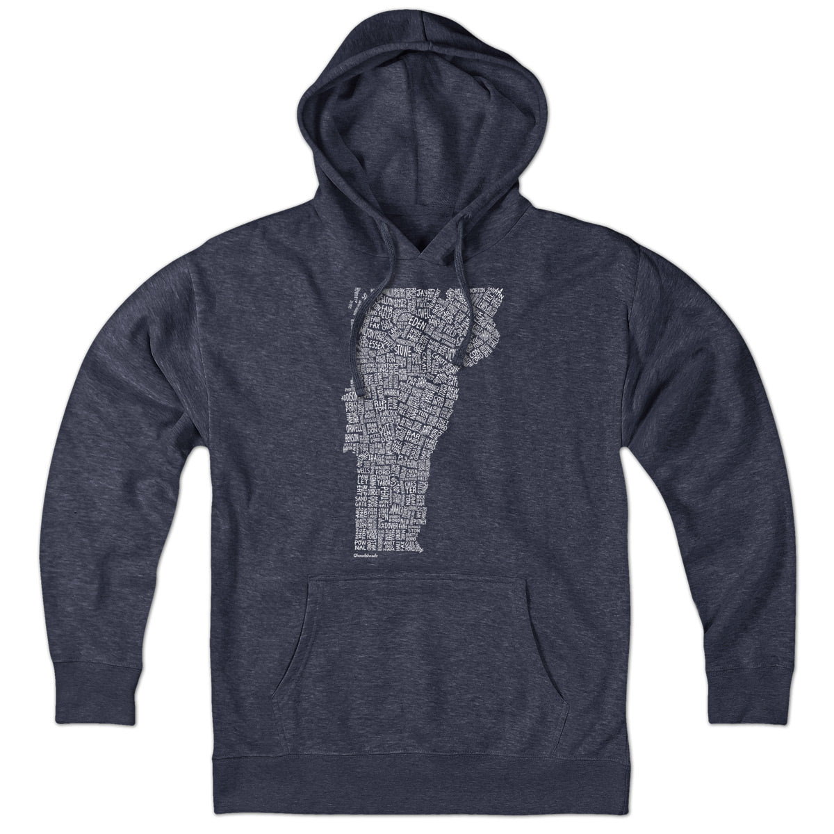 Vermont Cities & Towns Hoodie