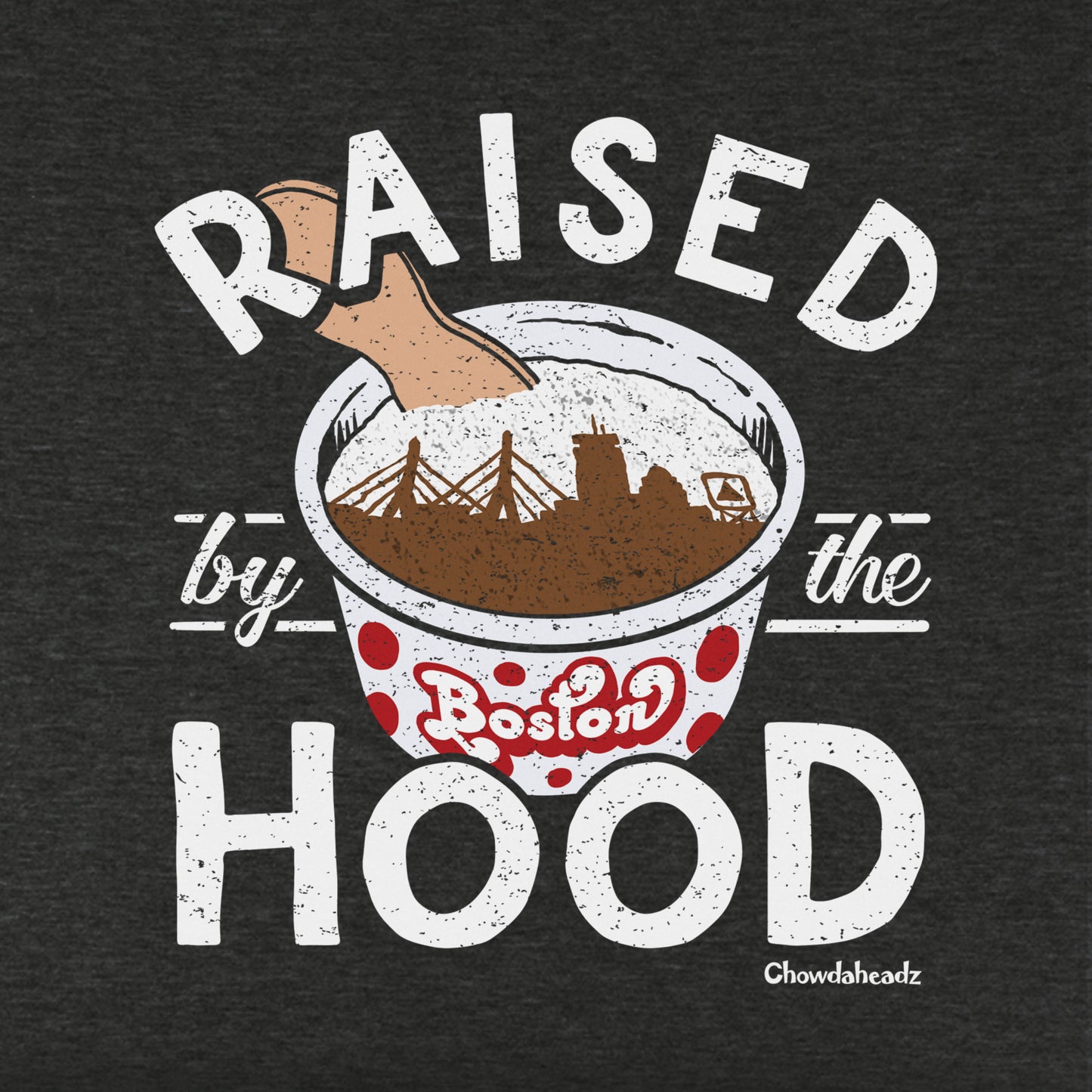 Raised by the Hood Youth Hoodie - Chowdaheadz