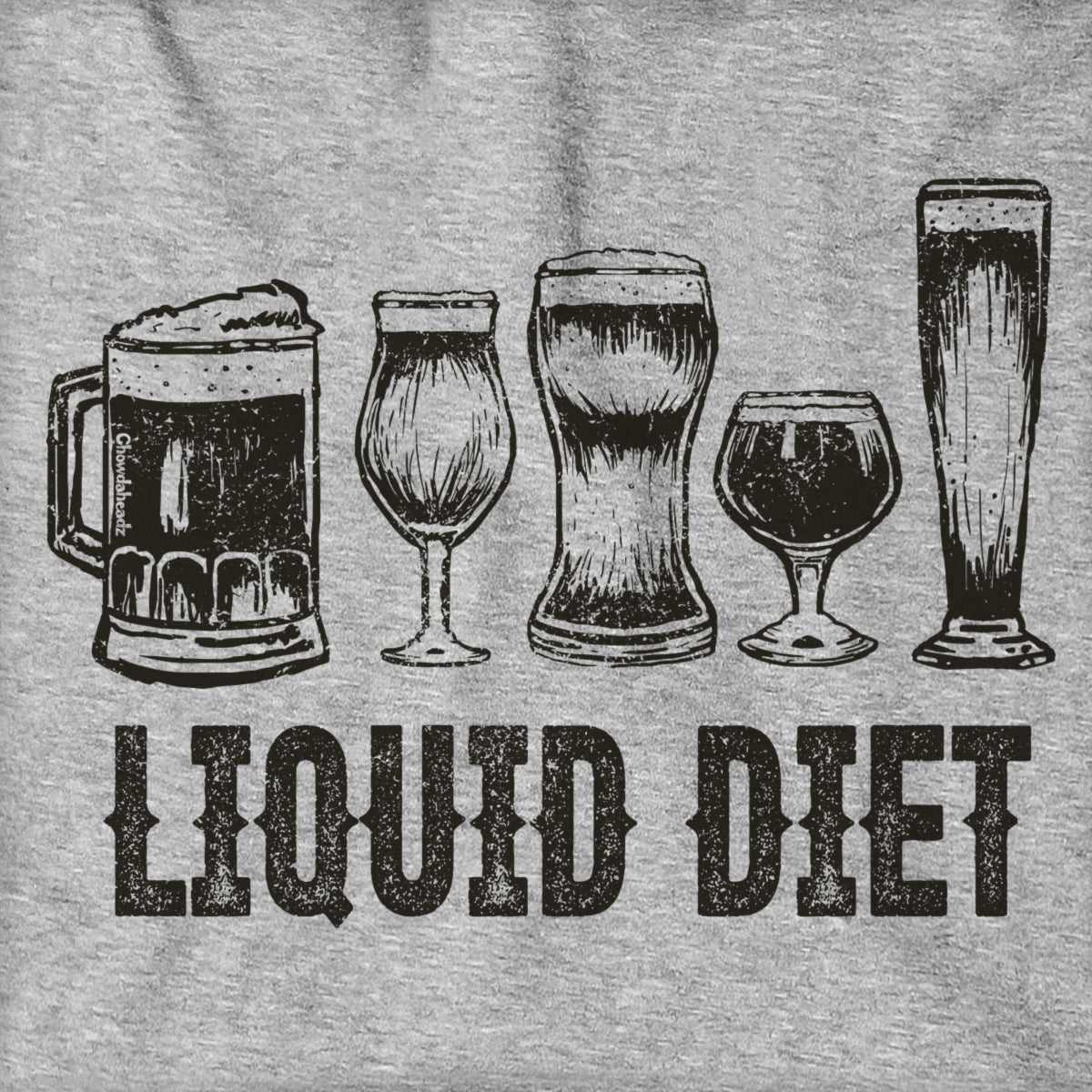 Liquid Diet Hoodie - Chowdaheadz