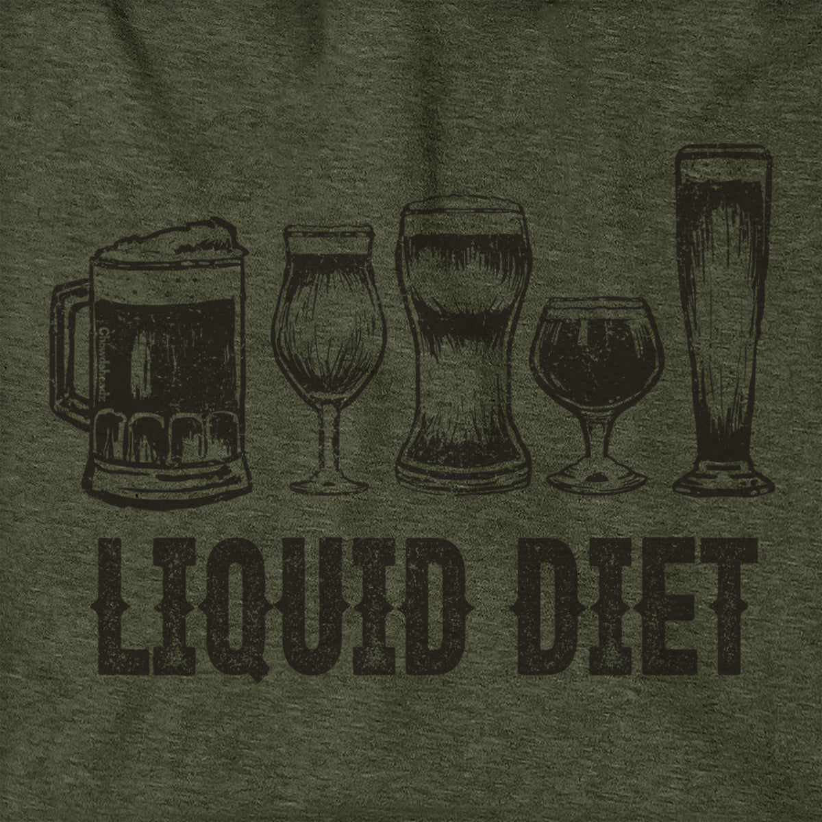 Liquid Diet Hoodie - Chowdaheadz