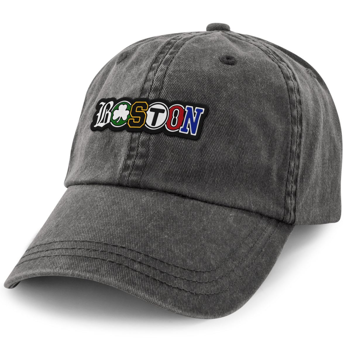 Boston Townie Pride Washed Dad Hat