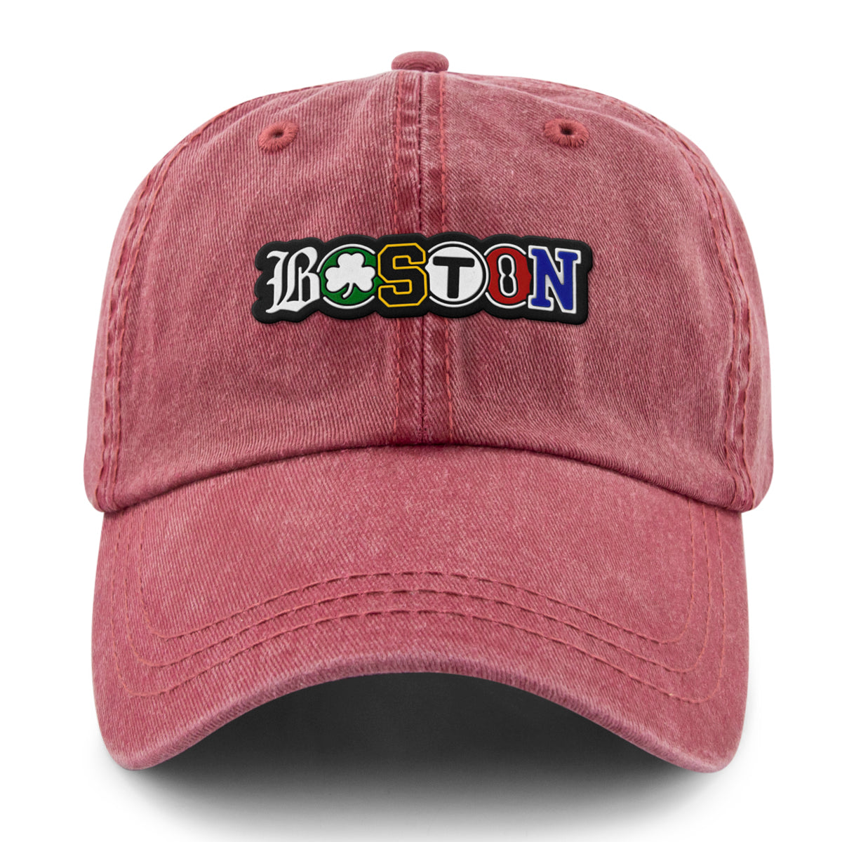 Boston Townie Pride Washed Dad Hat