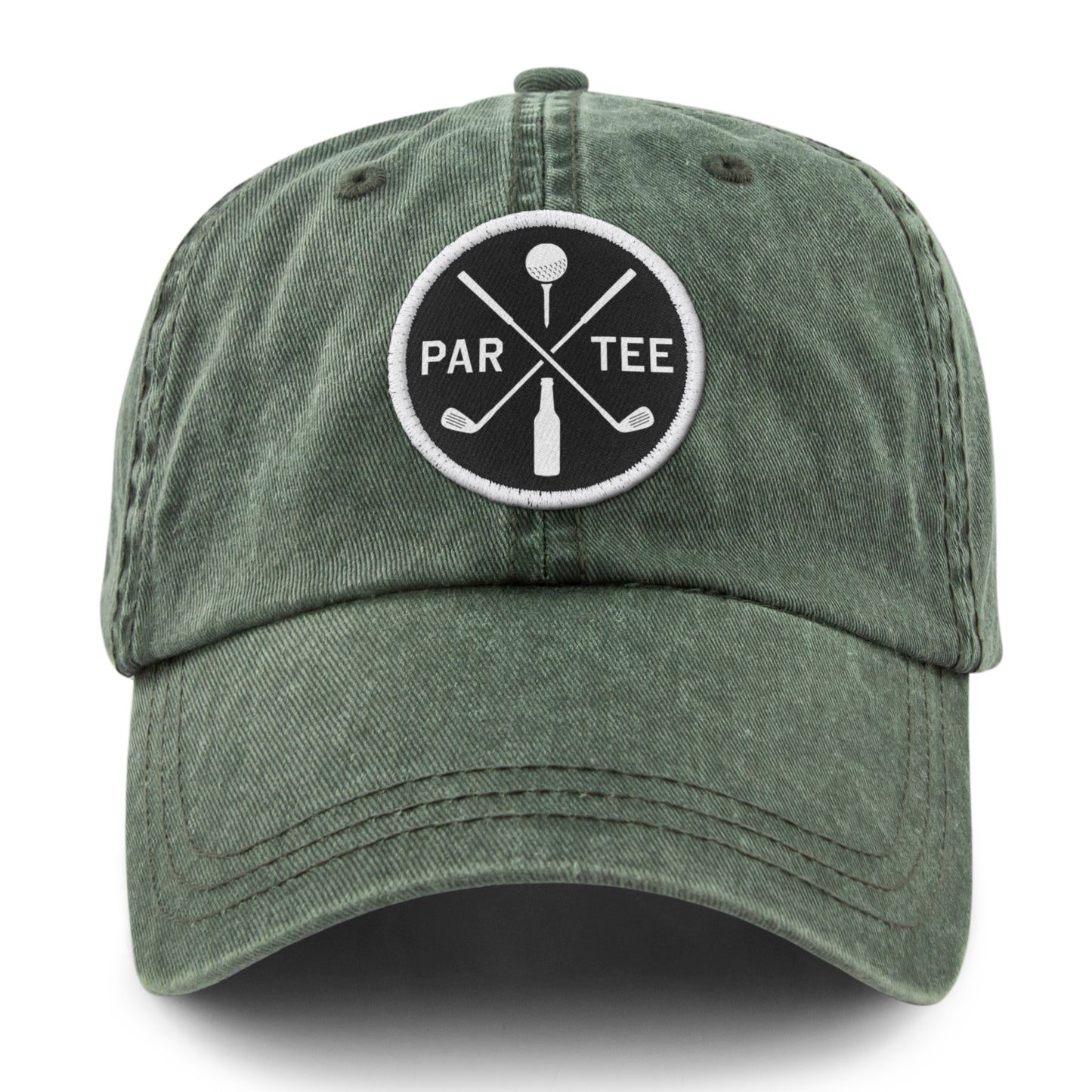 Par-Tee Time Washed Dad Hat