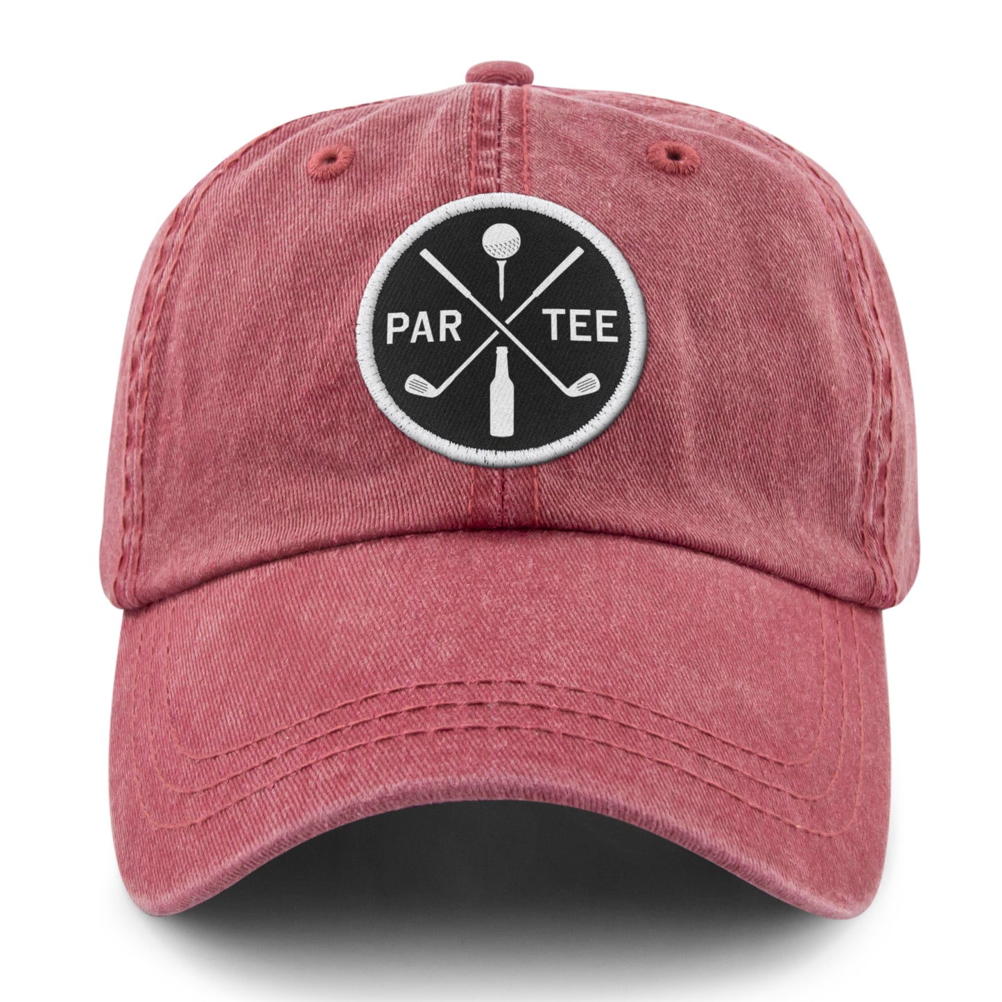 Par-Tee Time Washed Dad Hat