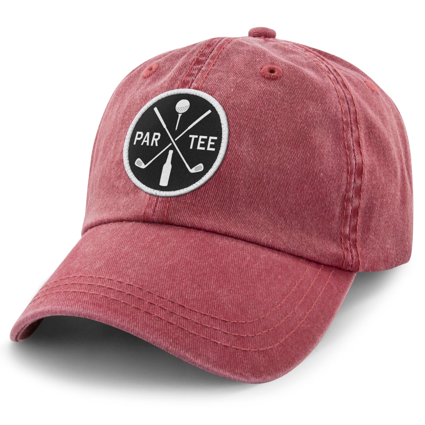 Par-Tee Time Washed Dad Hat