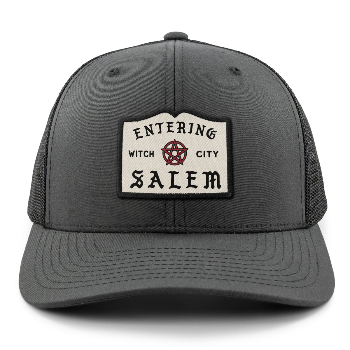 Entering Salem Classic Snapback Trucker - Chowdaheadz