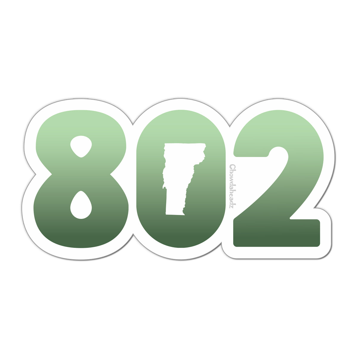 802 Vermont Sticker