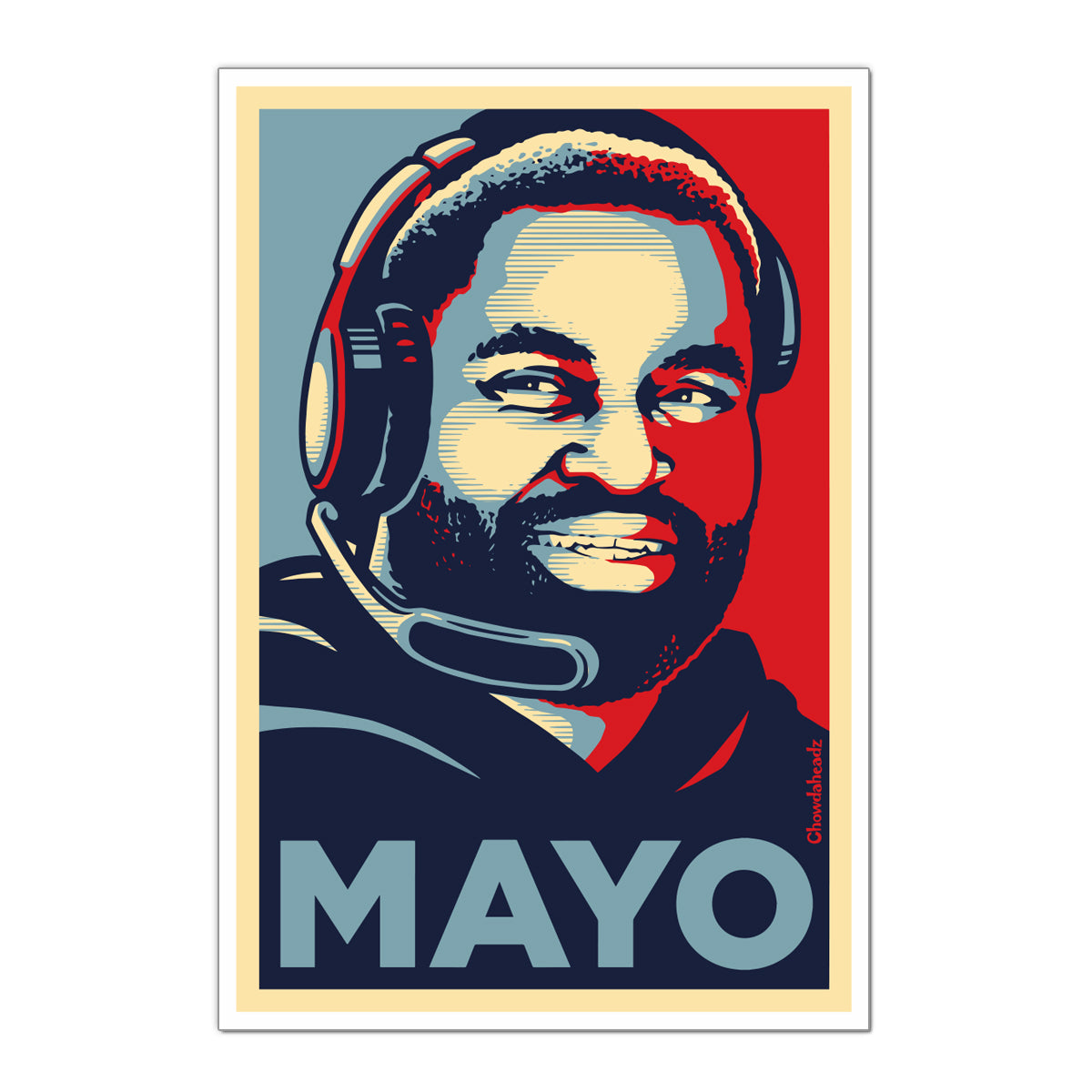 Mayo Poster Sticker