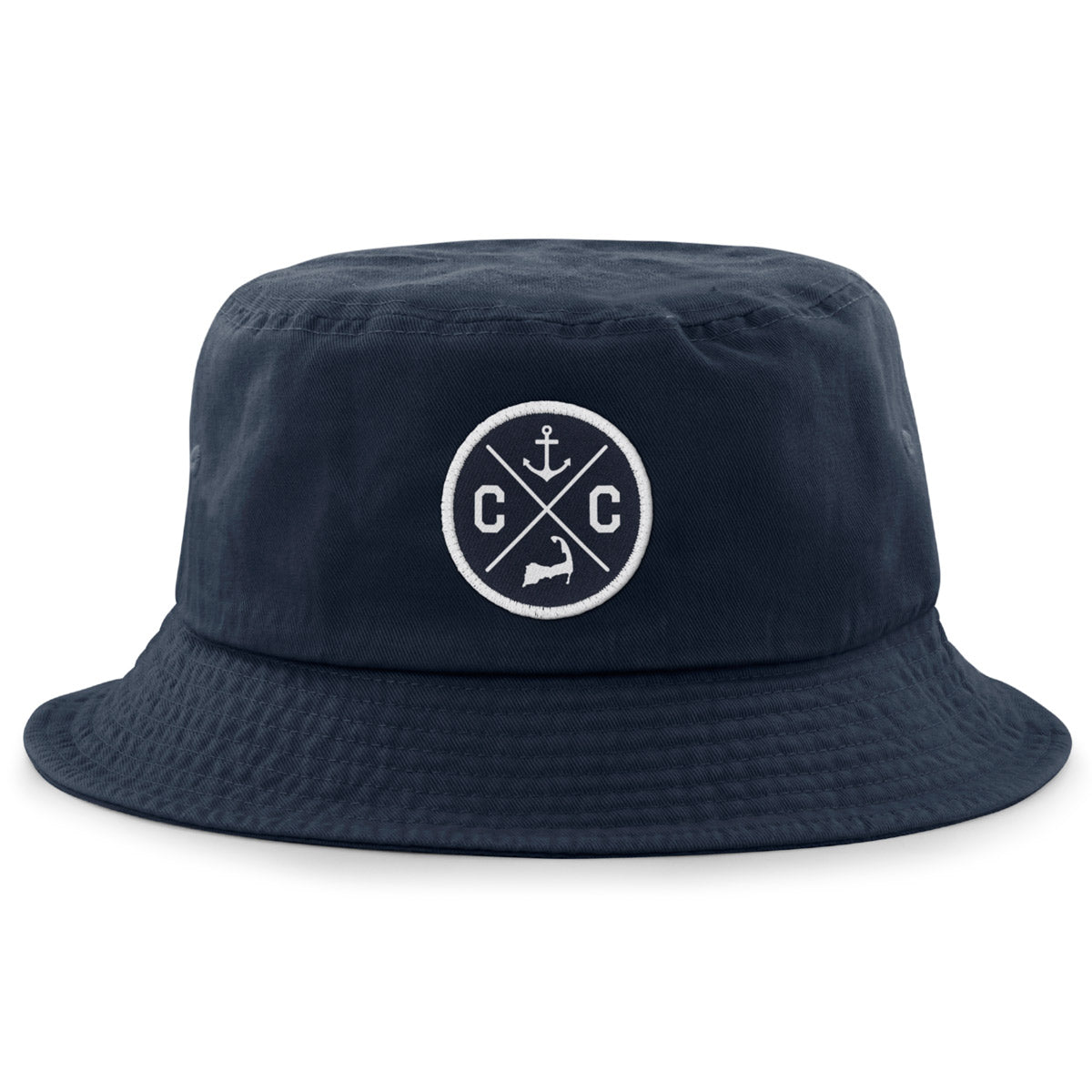 Cape Cod Circle Emblem Bucket Hat