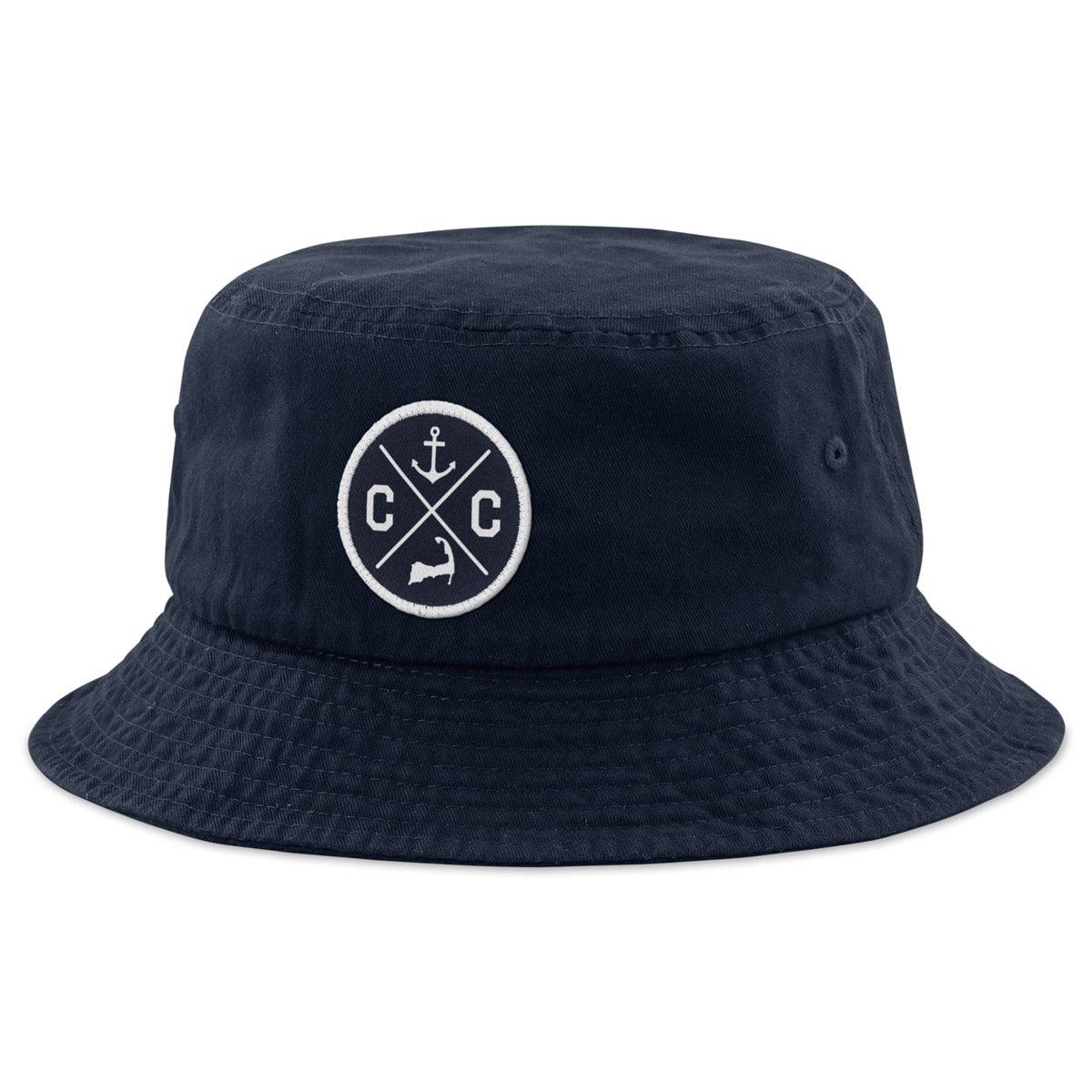 Cape Cod Circle Emblem Bucket Hat