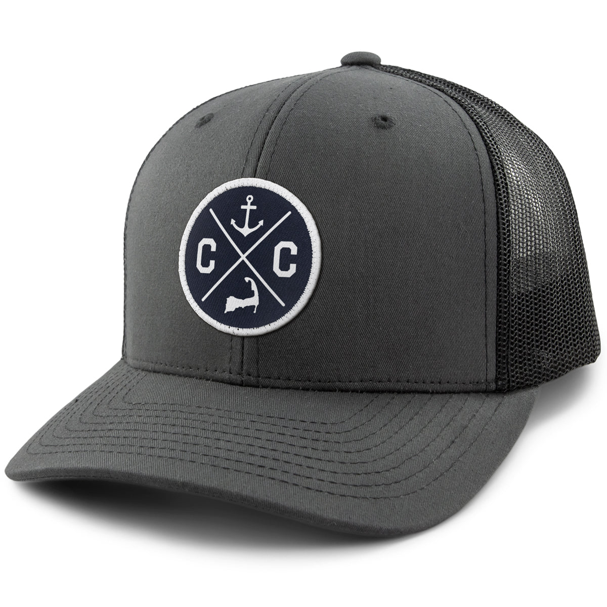 Cape Cod Circle Emblem Classic Snapback Trucker