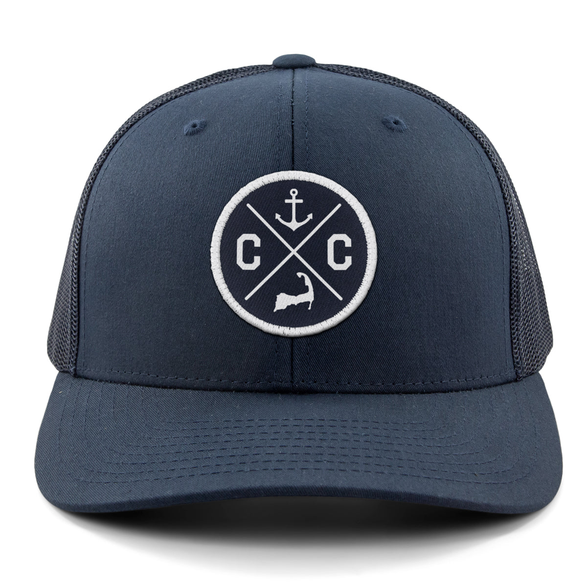 Cape Cod Circle Emblem Classic Snapback Trucker