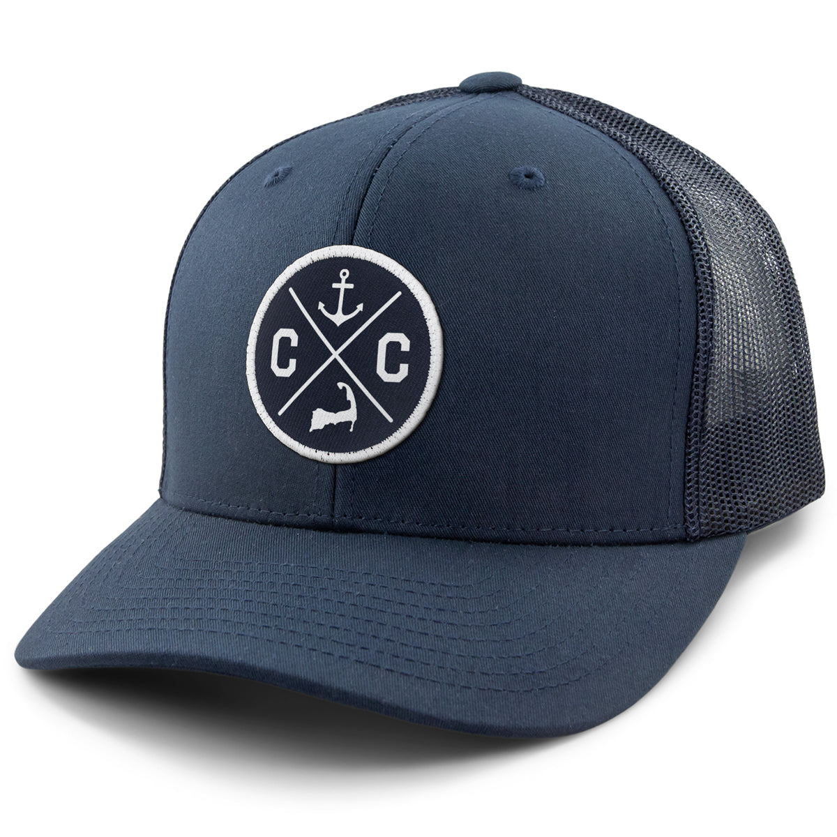 Cape Cod Circle Emblem Classic Snapback Trucker