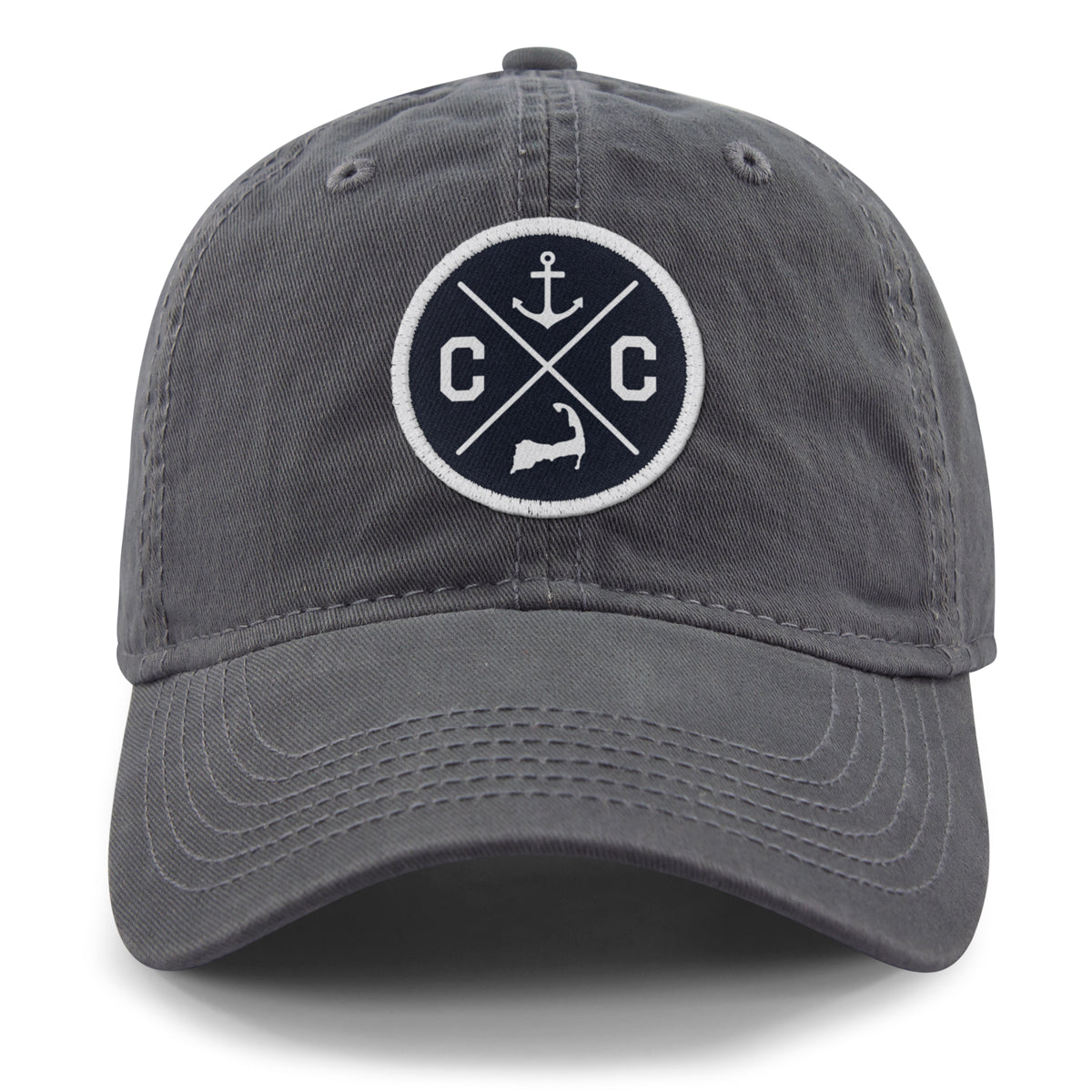 Cape Cod Circle Emblem Patch Dad Hat