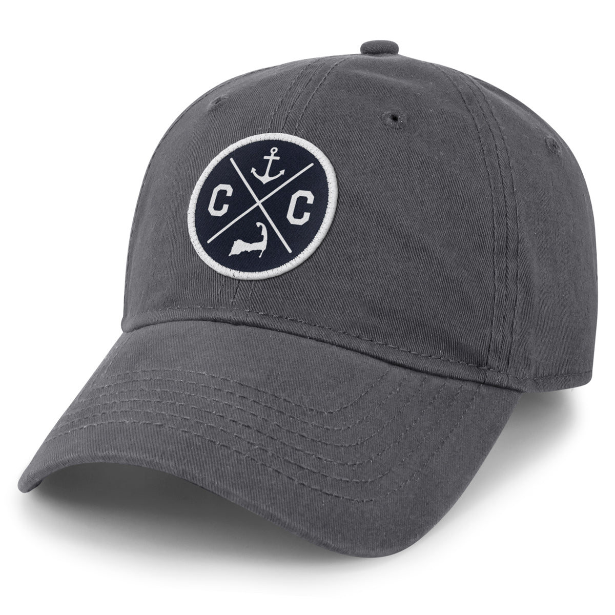 Cape Cod Circle Emblem Patch Dad Hat