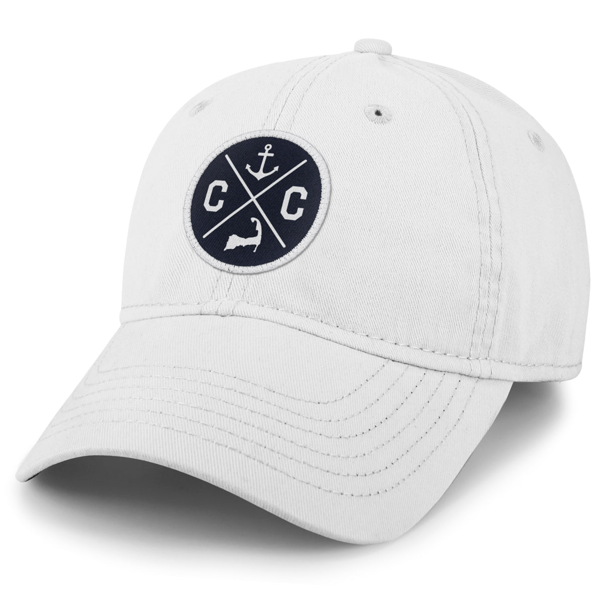 Cape Cod Circle Emblem Patch Dad Hat