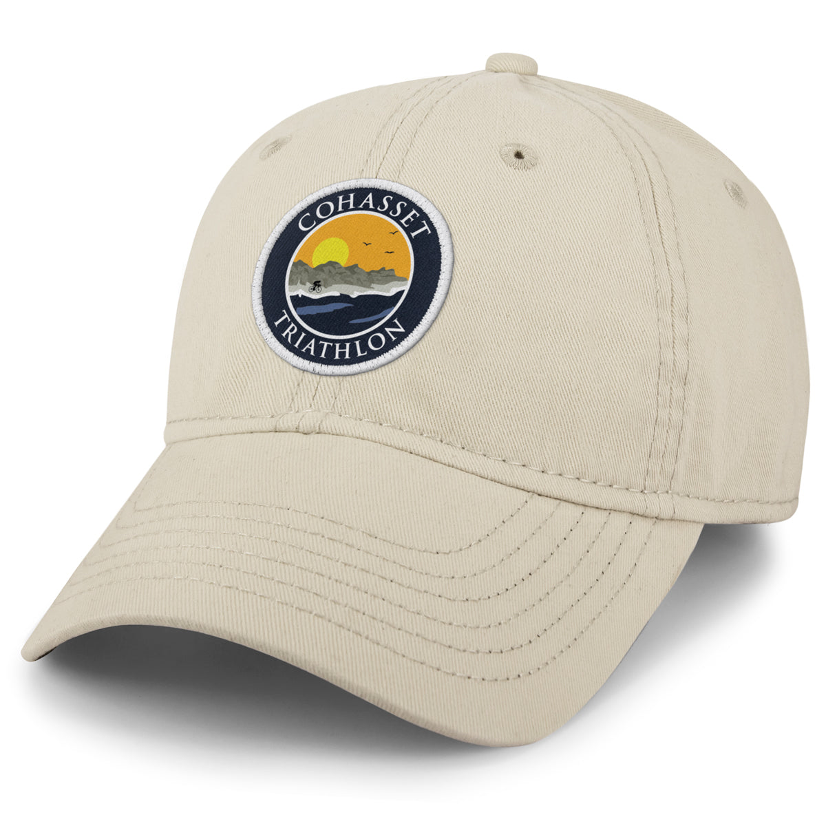 Cohasset Triathlon Printed Patch Dad Hat - Chowdaheadz