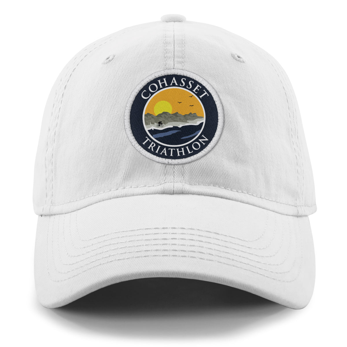 Cohasset Triathlon Printed Patch Dad Hat - Chowdaheadz