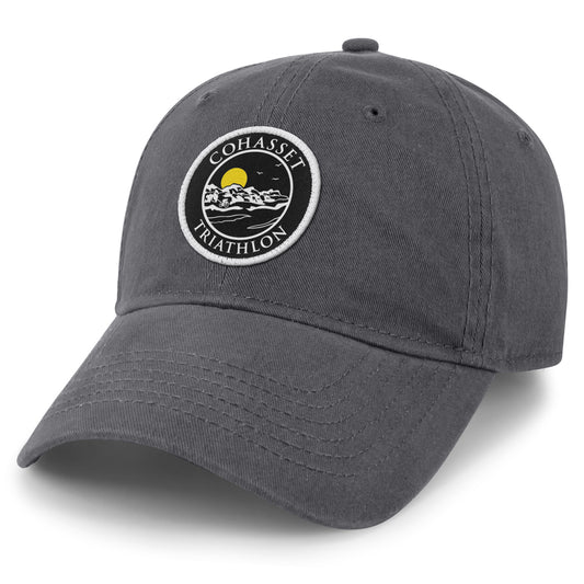 Cohasset Triathlon Blackout Patch Dad Hat - Chowdaheadz